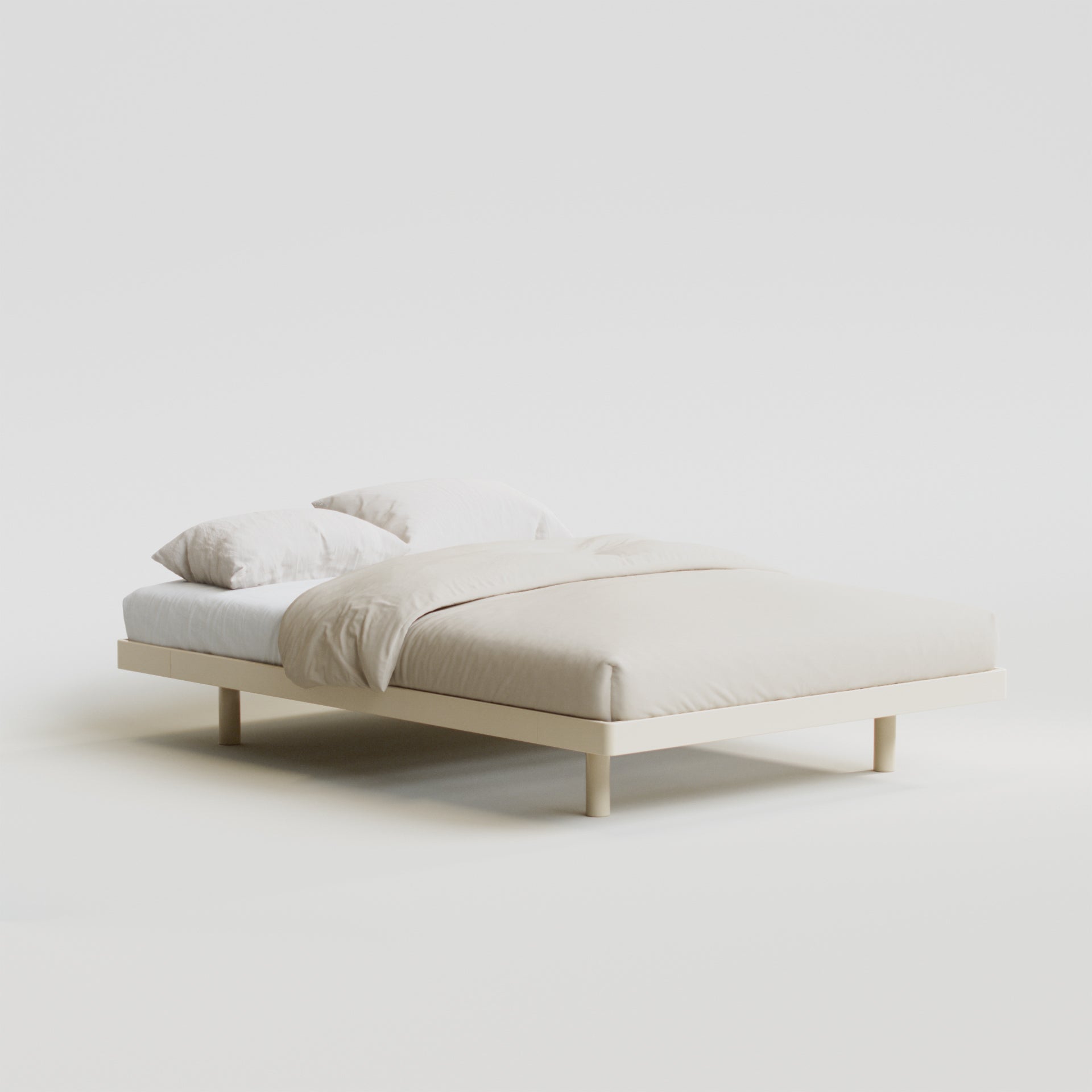 MC-1 Bed - Ivory