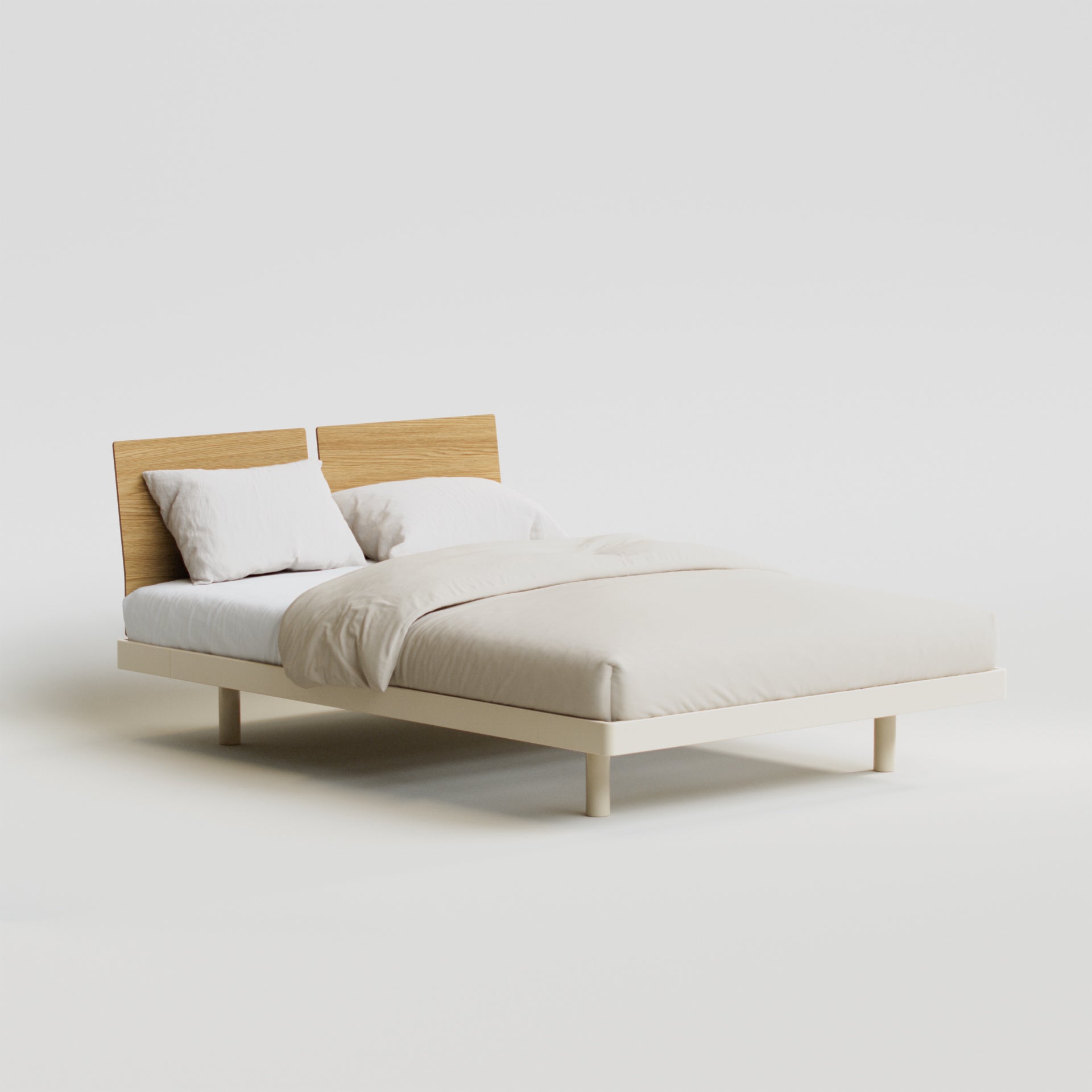 MC-1 Bed - Ivory