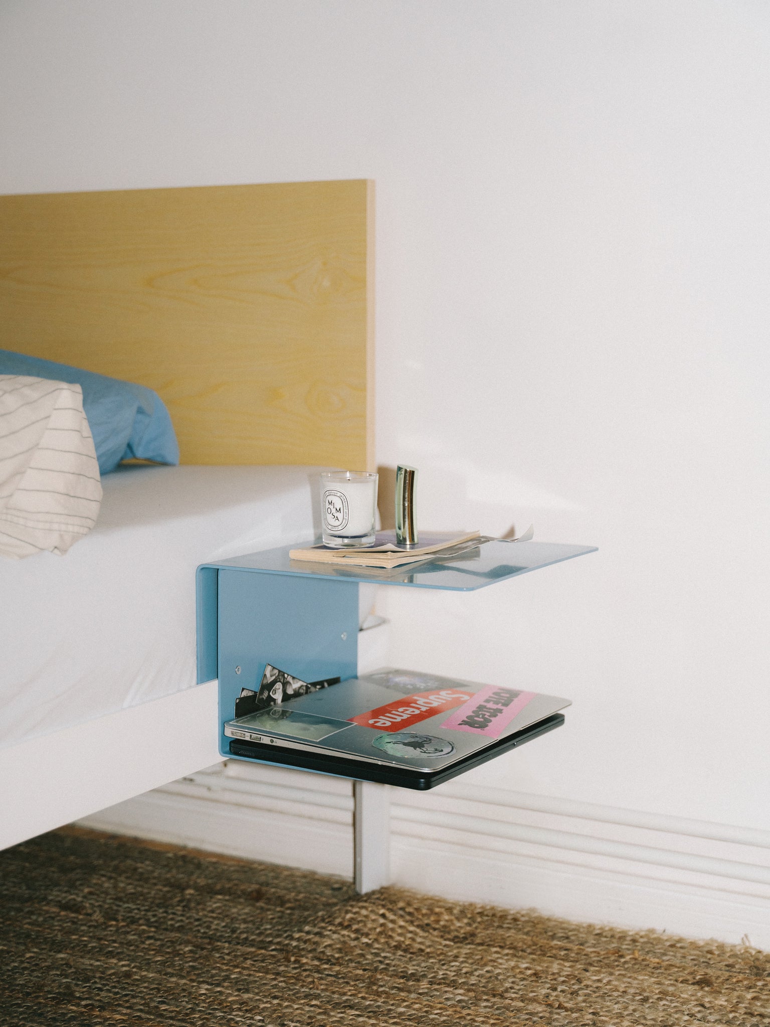 Deep Red Side Table