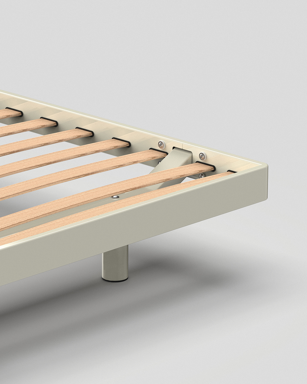 MC-1 Bed - Ivory