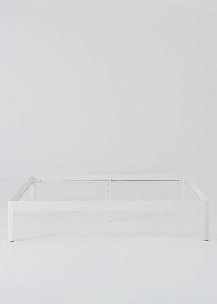 Bed frame white ReFramed