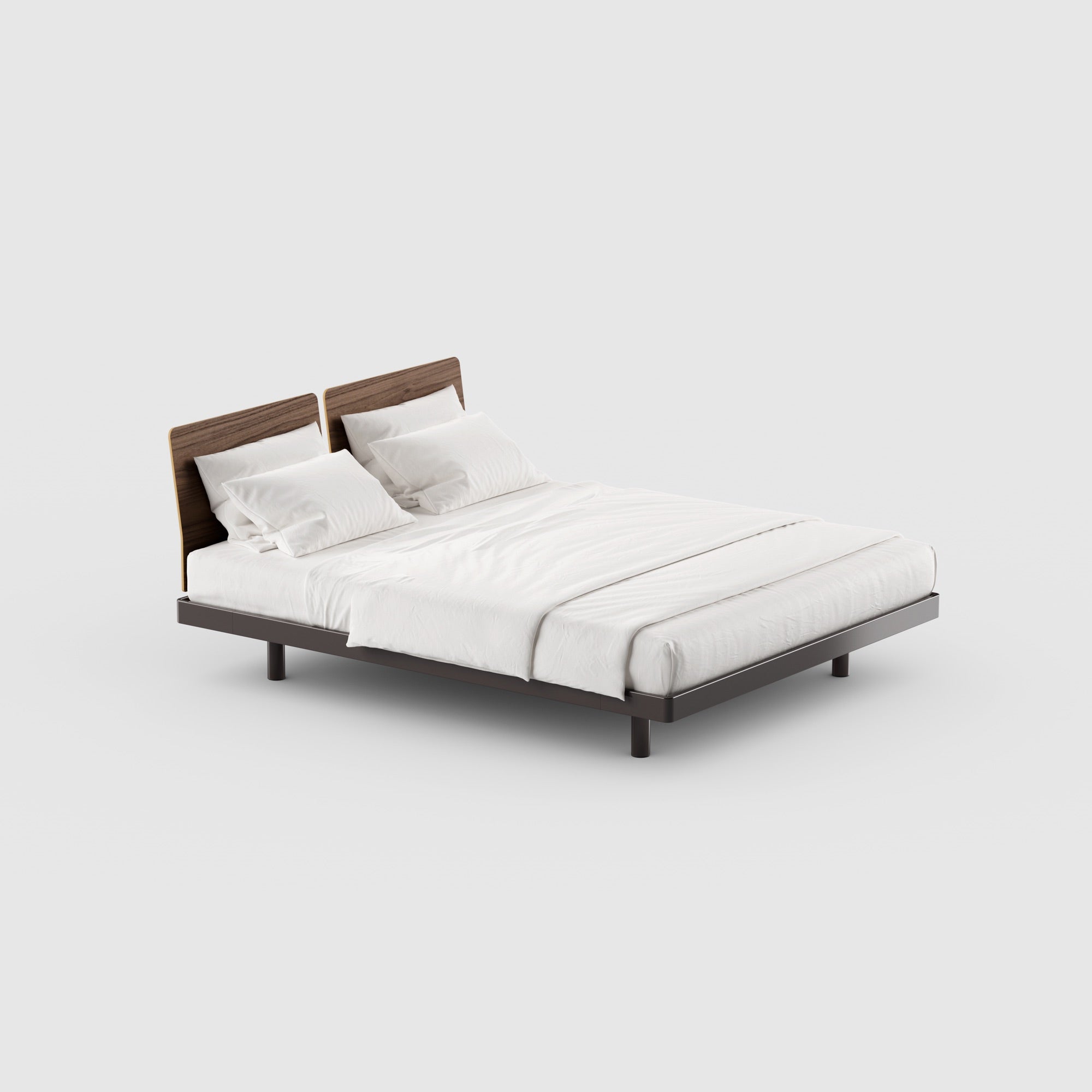 MC-1 BED - DARK BROWN